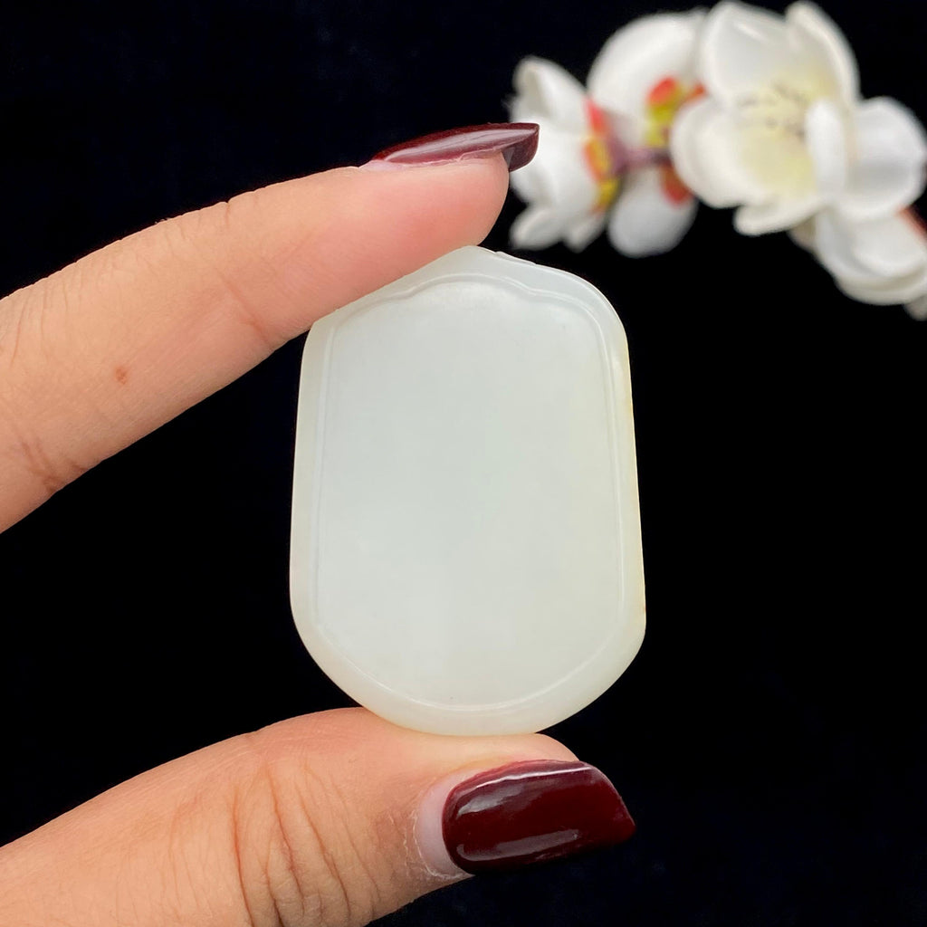 和田玉籽料【平安无事牌】（24.9g）