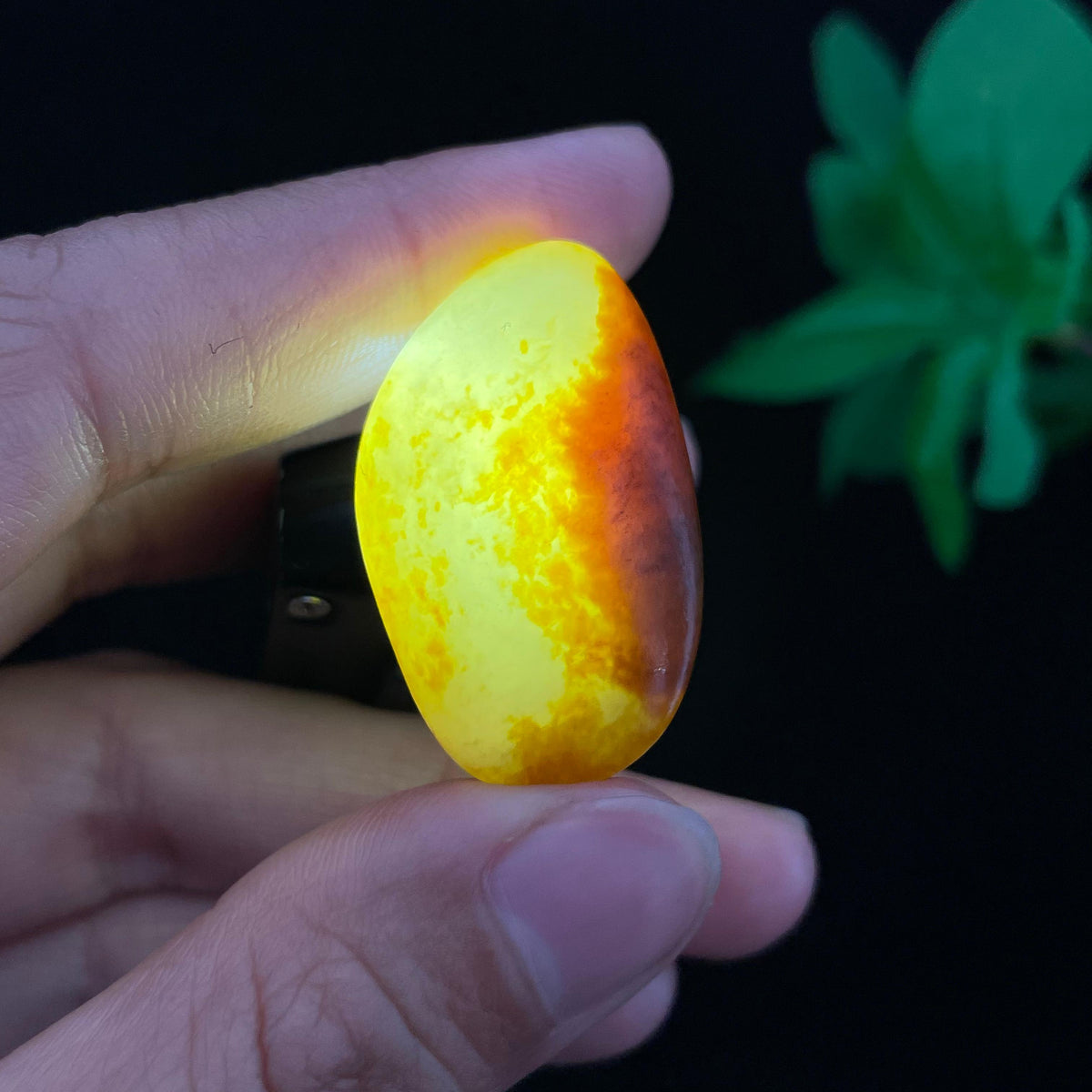 和田玉聚红皮籽料吊坠籽（10g）