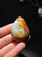 和田玉籽料佛公（35.3g）