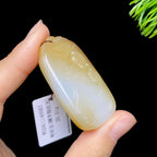 和田玉糖白年年有余（20.5g）