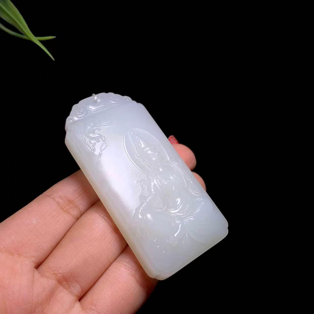 和田山料白玉观音（47.1g）