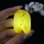 和田玉洒金皮籽料挂件（40.7g）