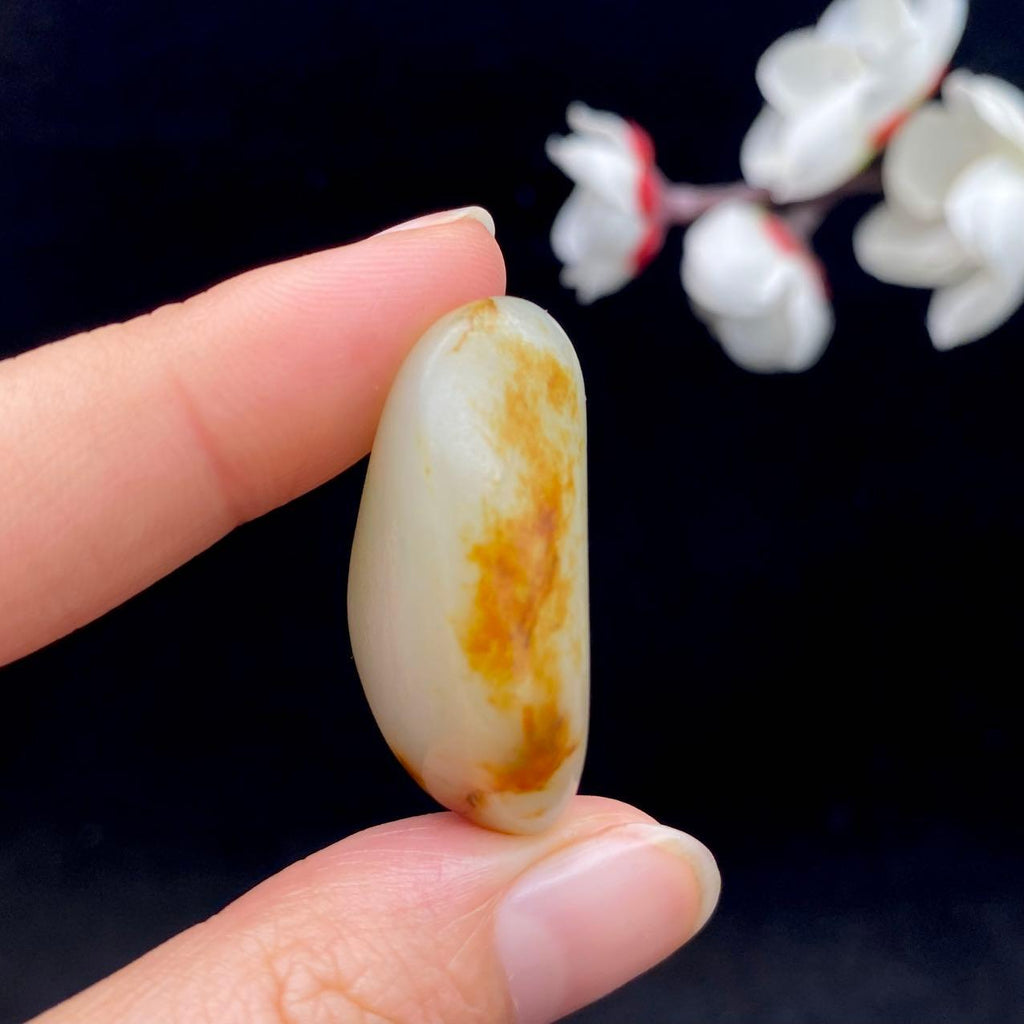 和田玉洒金皮籽料吊坠籽（15.2g）