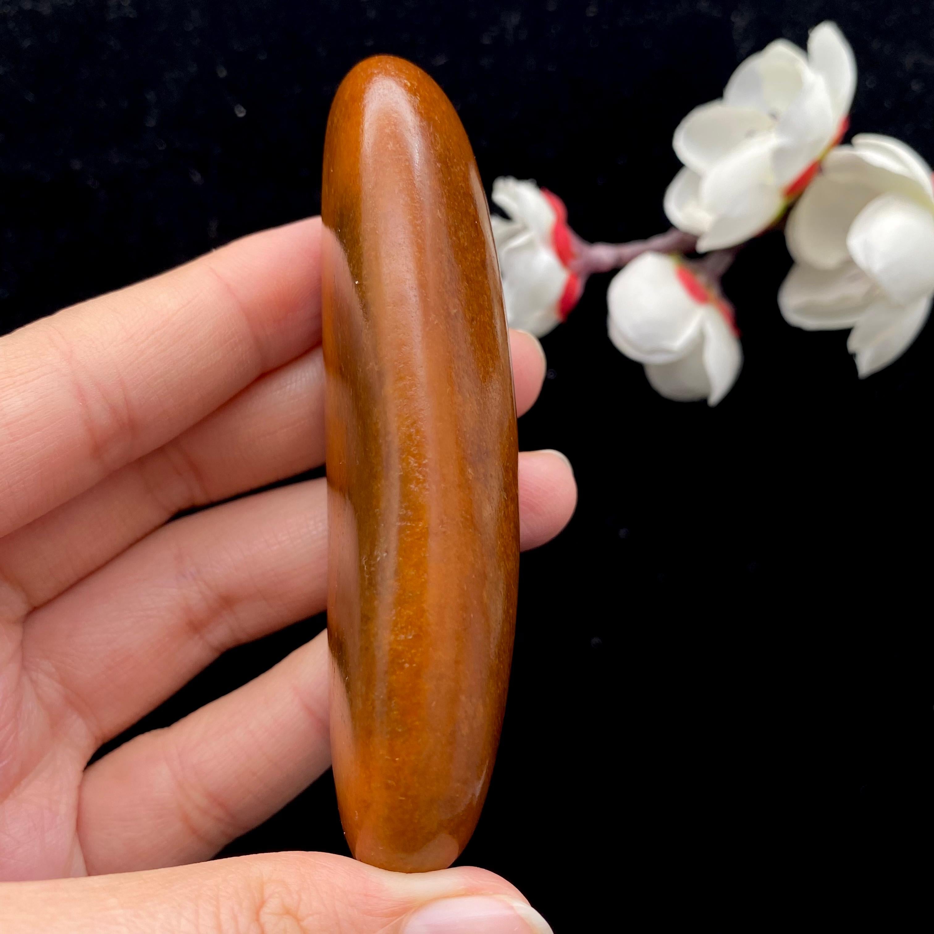 和田玉红沁皮籽料（77.8g）