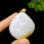 和田玉籽料观音（50.2g）