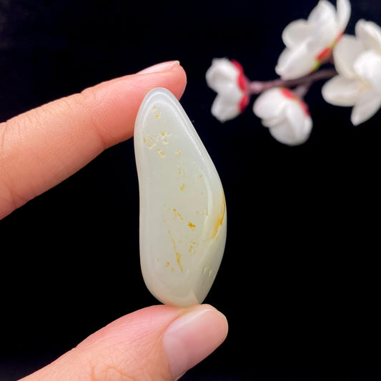 和田玉洒金皮籽料原石（27.1g）
