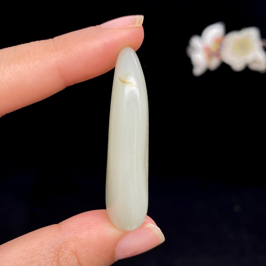 和田玉白玉籽料挂件（22.3g）