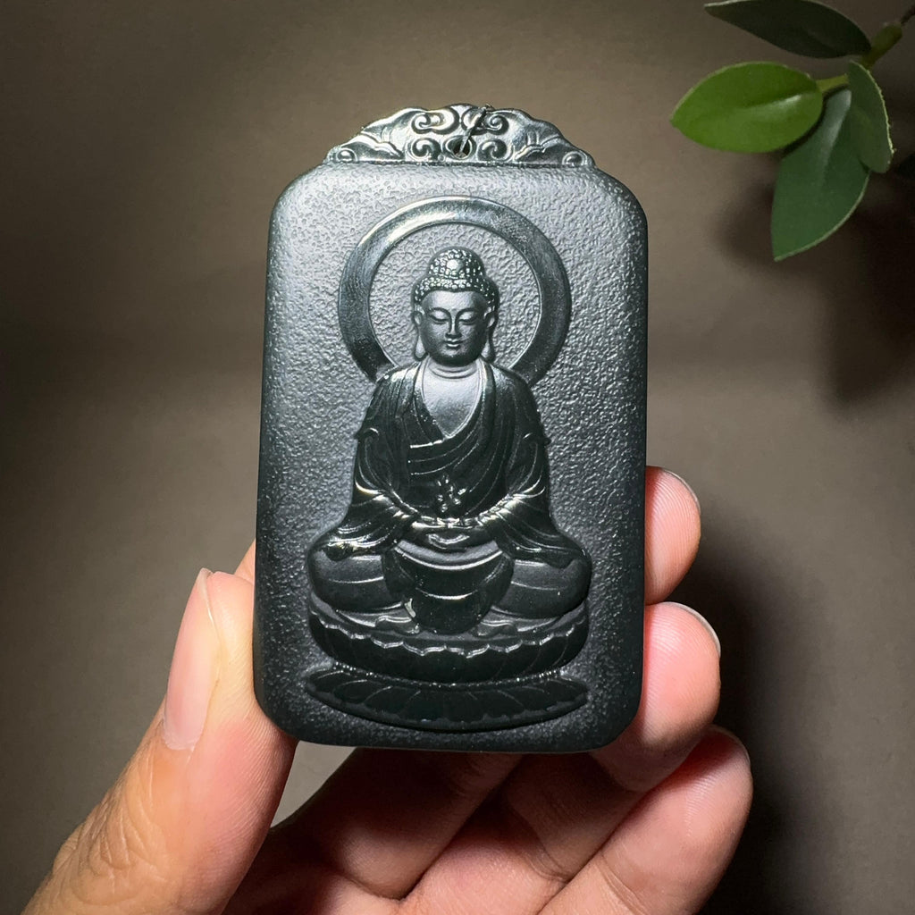 【超值推荐】和田玉黑青属猴守护神（51.3g）
