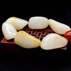 和田玉洒金皮籽料【精品手串】（126.6g）