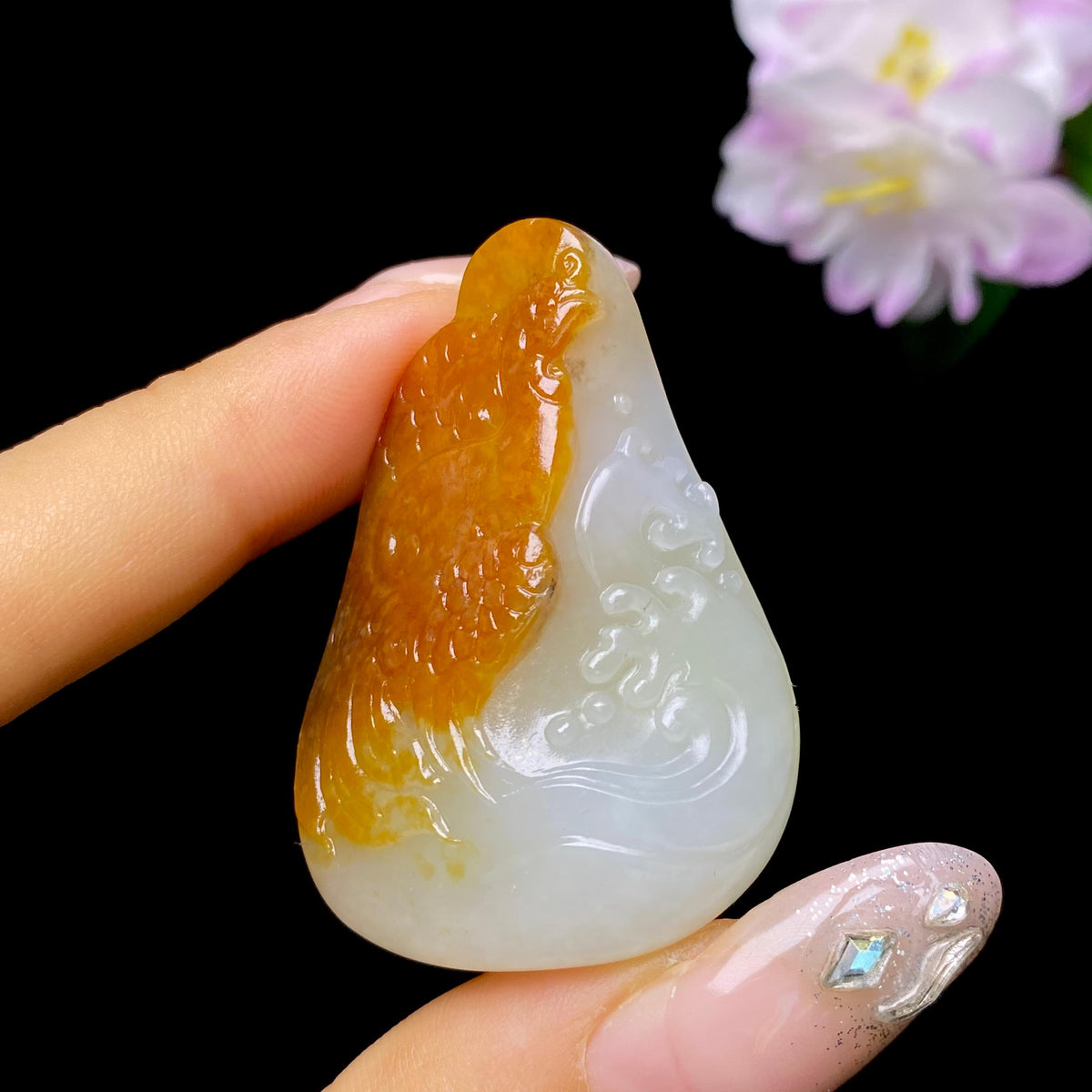 和田玉籽料凤凰（21.8g）