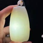和田玉籽料无事牌（75.0g）