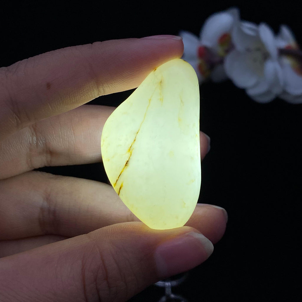 和田玉洒金皮籽料挂件（30.2g）