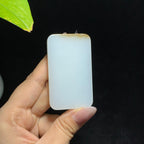 和田糖白玉千手观音挂件（53.7g）