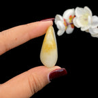 和田玉洒金皮籽料挂件（20.8g）