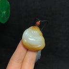 新疆金山且末糖白玉佛公（25.2g）