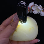 和田玉洒金皮籽料原石（623.8g）