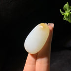 和田山料羊脂白玉佛公（30.8g）