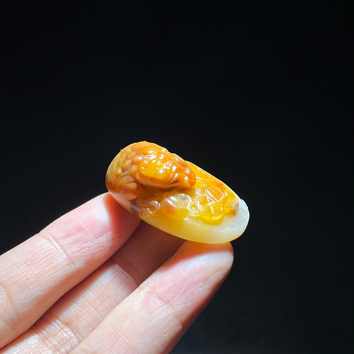 和田籽料金蟾（28.5g）
