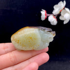 和田玉籽料【龙龟】手把件（72.4g）