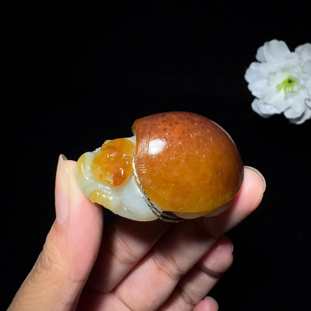 和田玉籽料龙龟（50.7g）