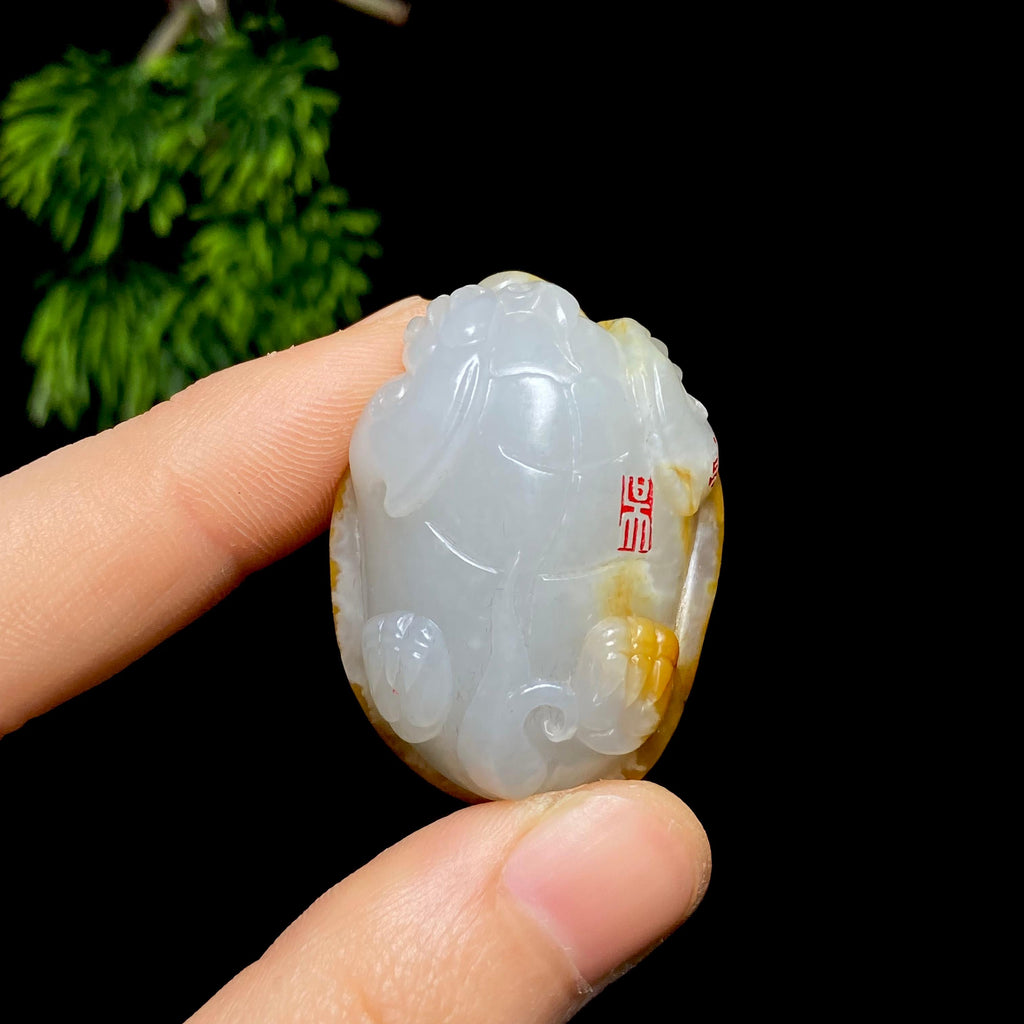 和田玉籽料龙龟（30.4g）
