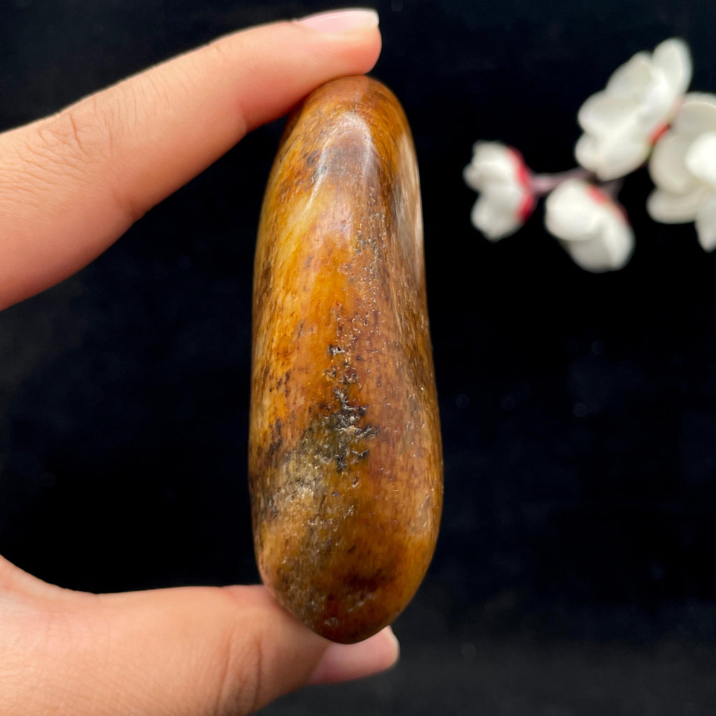 和田玉黄沁皮籽料（163.3g）