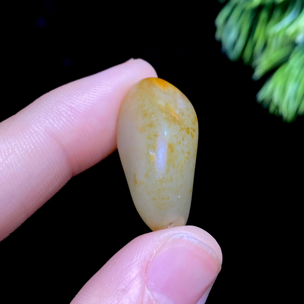 和田玉洒金皮籽料原石（6.5g）