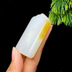 和田玉糖白无事牌（38.0g）