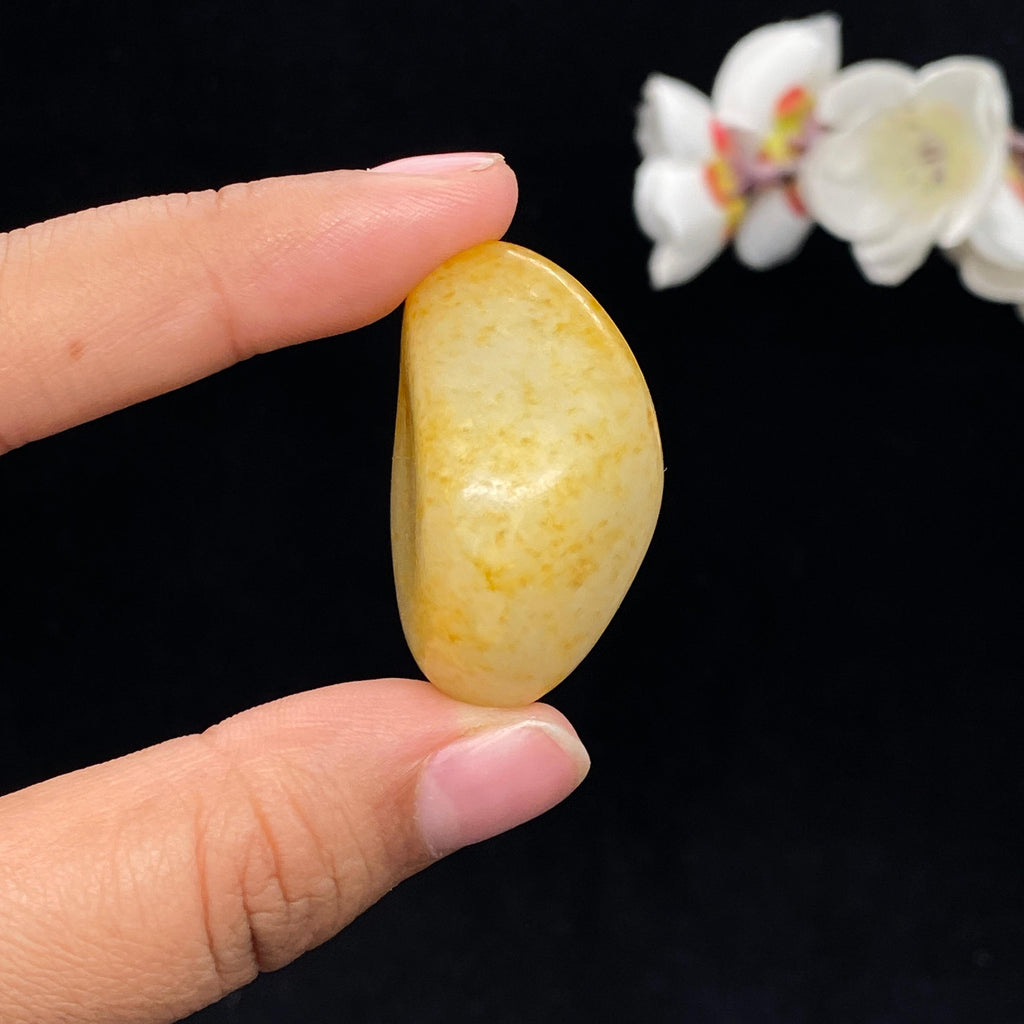 和田玉洒金皮籽料挂件（33.4g）
