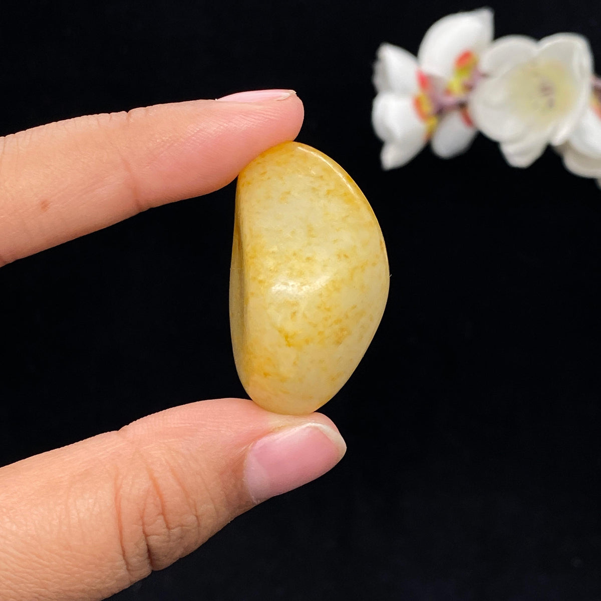 和田玉洒金皮籽料挂件（33.4g）