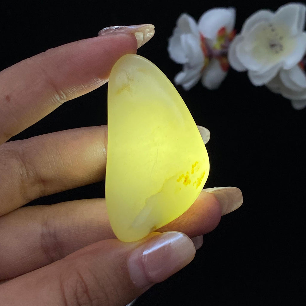 和田玉洒金皮籽料挂件（35.2g）