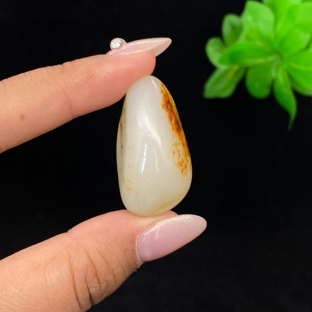 和田玉聚黄皮籽料（22.3g）