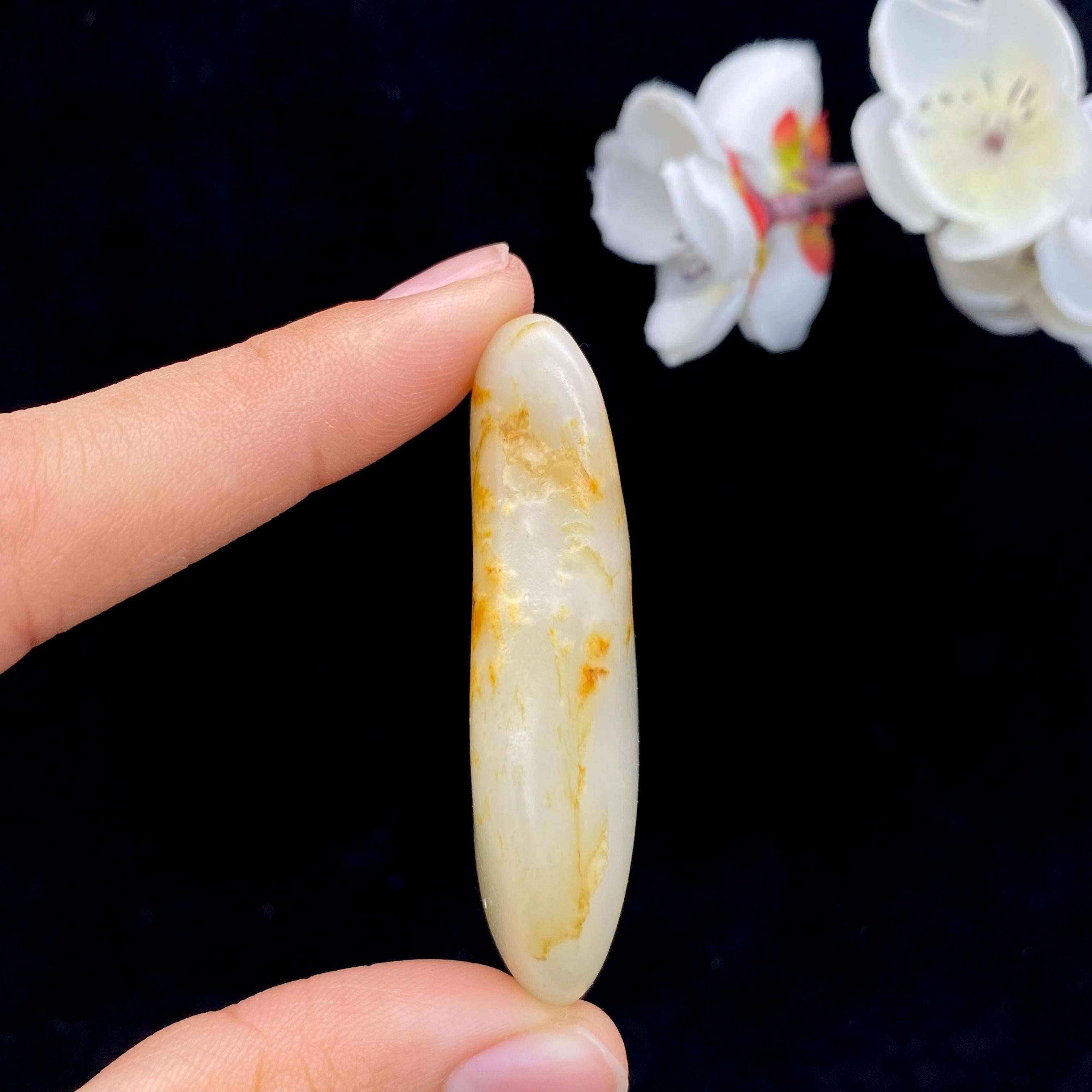 和田玉洒金皮籽料挂件（39.6g）