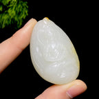 和田玉籽料观音（52.1g）