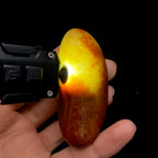 和田玉红沁皮籽料原石（79.1g）