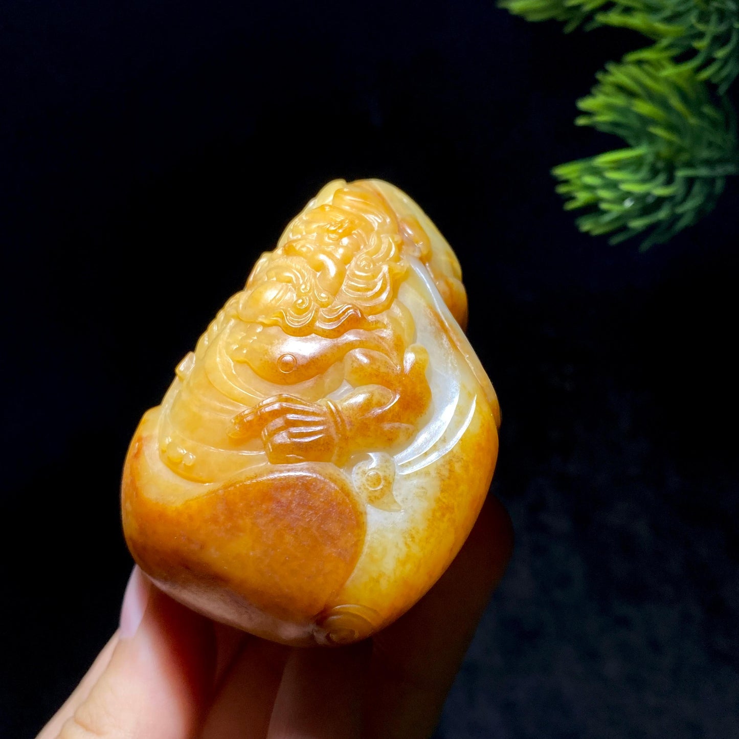 和田玉籽料关公（145.9g）