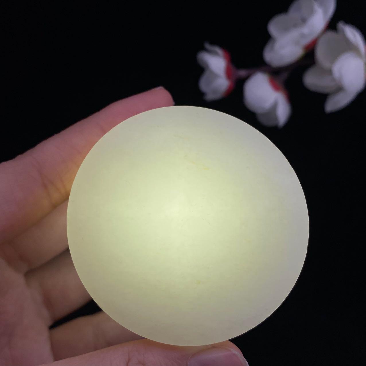 和田玉白玉籽料【手镯心】（126.9g）