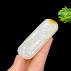 和田玉籽料普贤菩萨（23.1g）