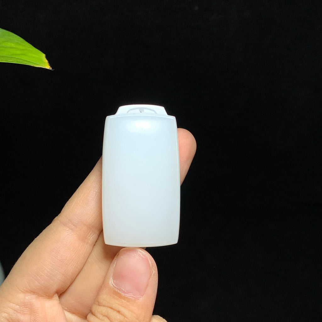 和田山料白玉无事牌挂件（40.0g）