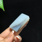 和田籽料青花无事牌挂件（34.0g）