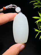 和田白玉仿古守护无事牌（33.3g）