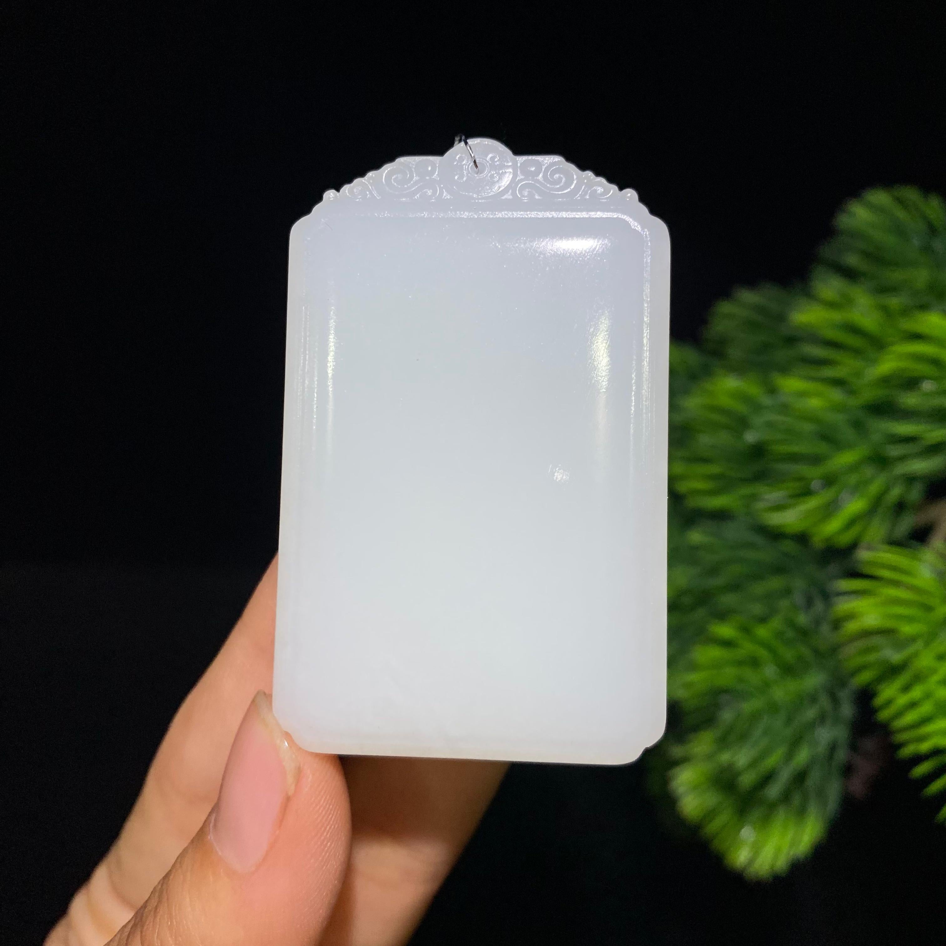 和田白玉观音挂件（53.1g）