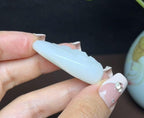 新疆和田玉且末糖白羊脂玉佛公（31.4g）
