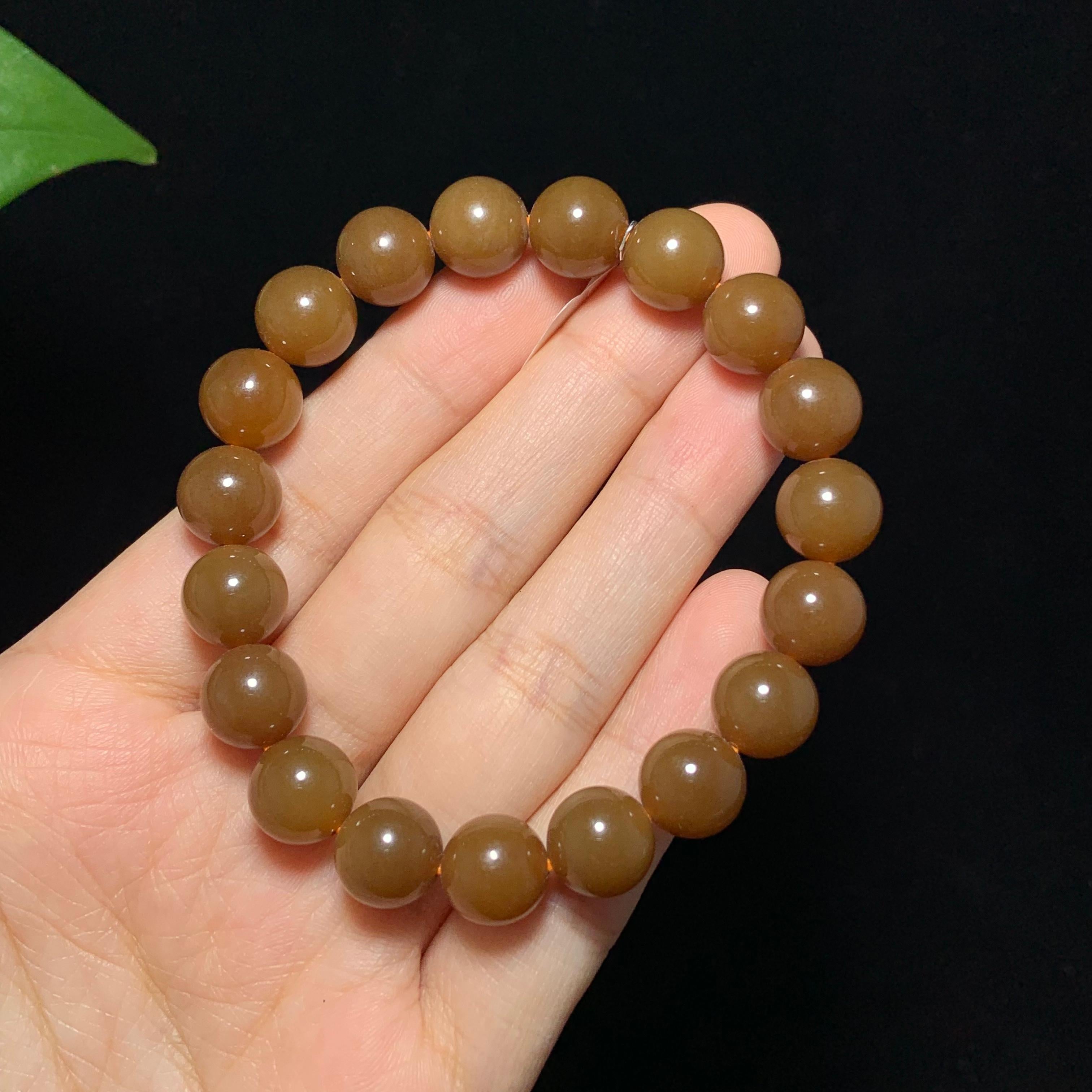 收藏级新疆且末全糖手串（28.7g）