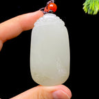 和田玉籽料无事牌（65.8g）