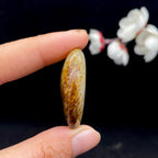 和田玉秋梨皮籽料吊坠籽（15.8g）