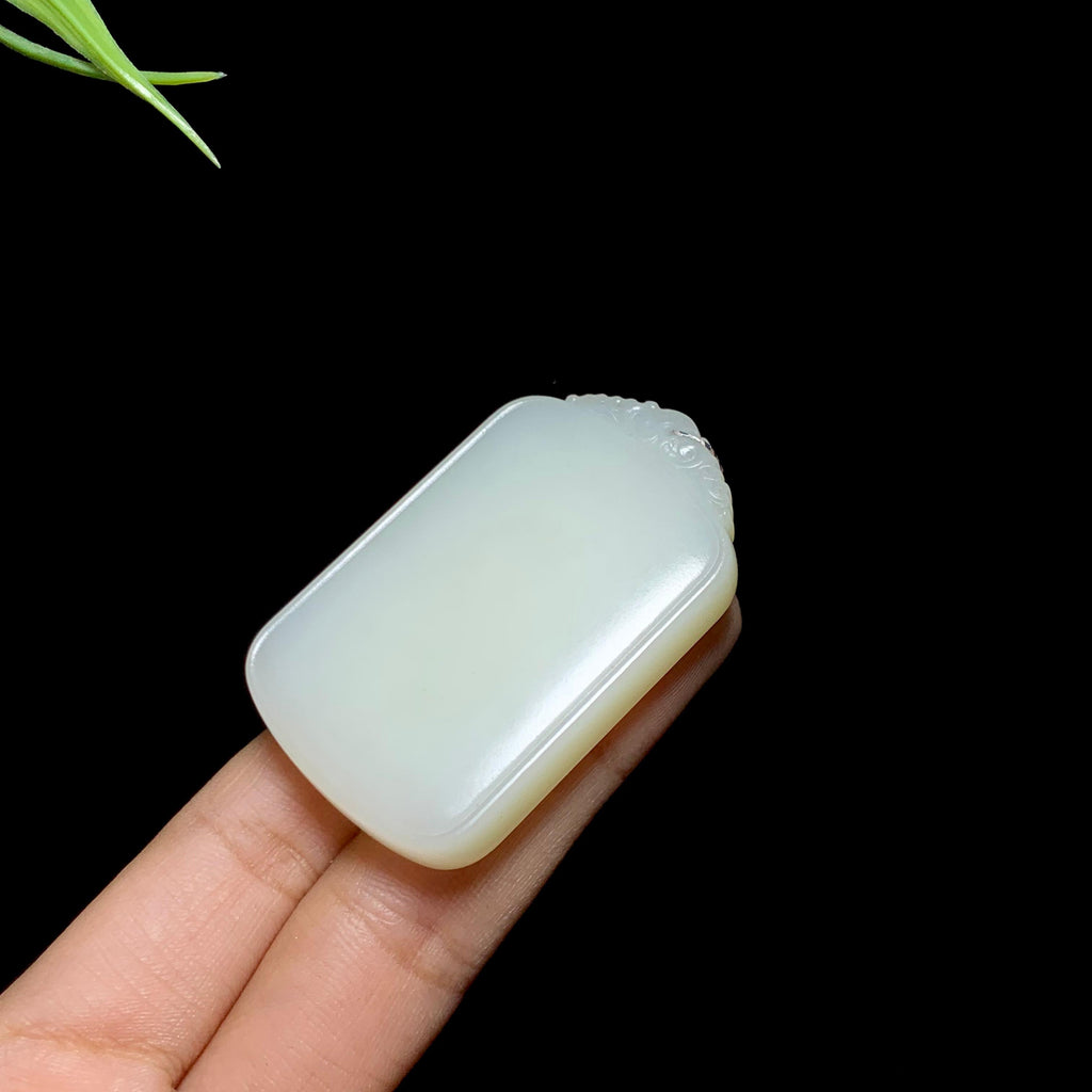 和田山料白玉无事牌（32.6g）
