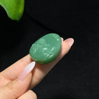 和田山料碧玉粉青佛公挂件（35.6g）