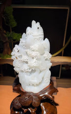 和田玉山水摆件（1704.0g）