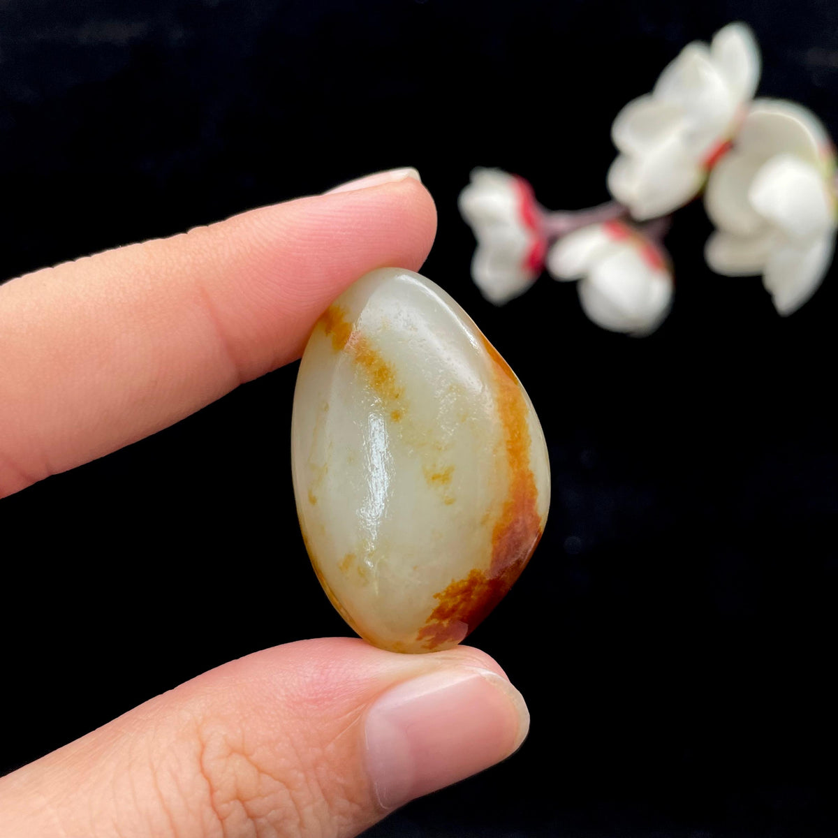 和田玉红皮籽料（14.3g）